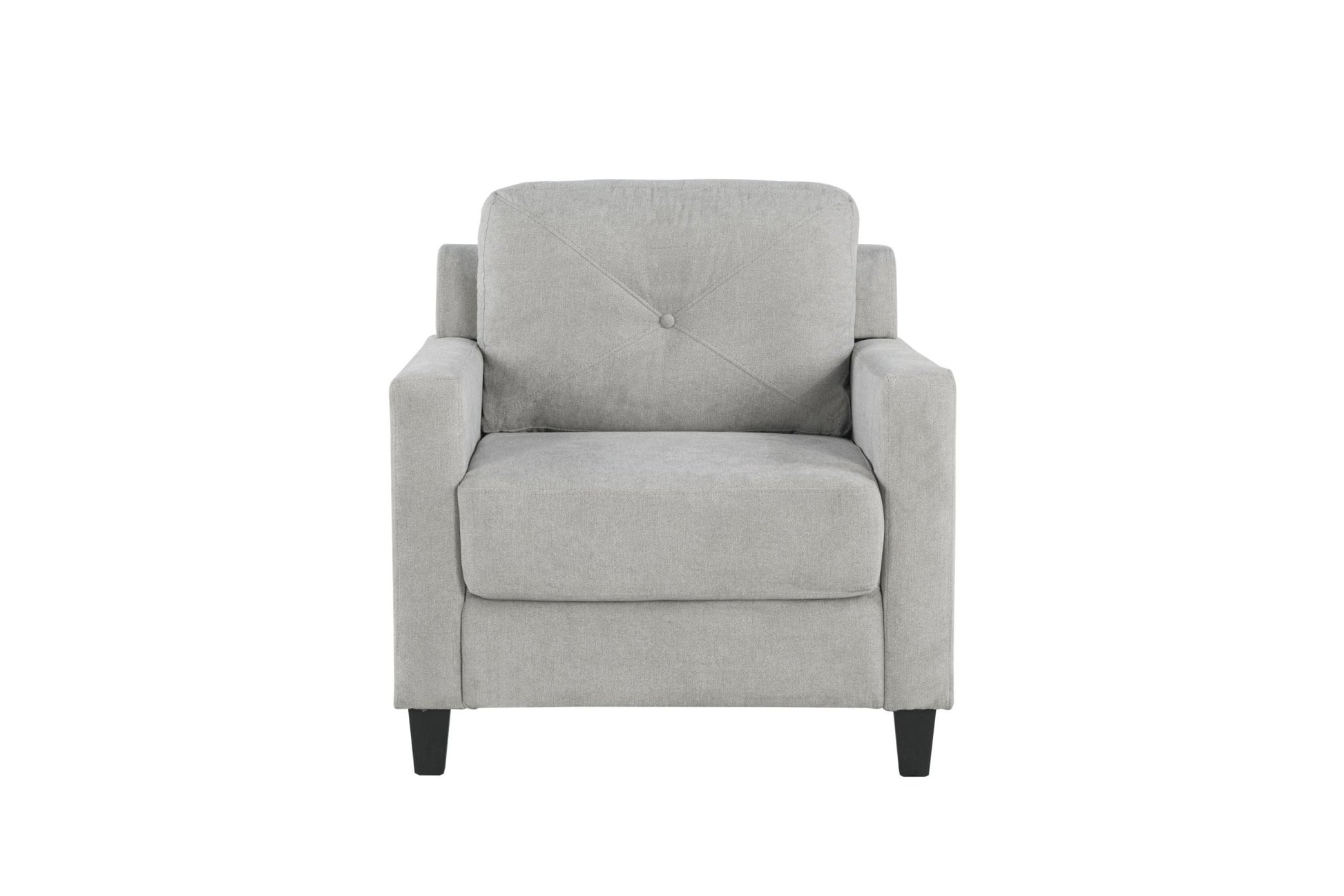 Horatio Taupe Chenille Chair - 1st Choice Furniture Direct