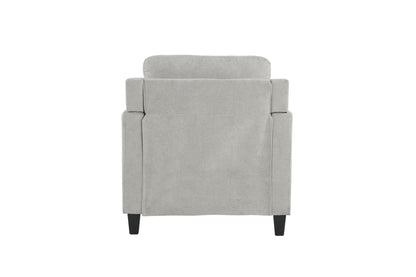 Horatio Taupe Chenille Chair - 1st Choice Furniture Direct
