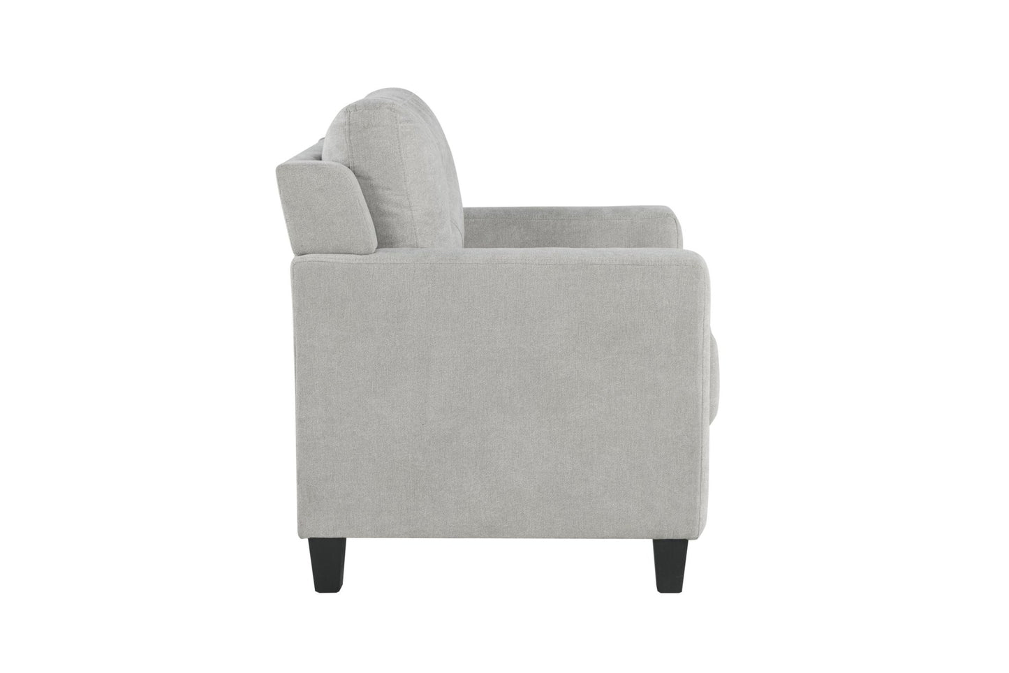 Horatio Taupe Chenille Chair - 1st Choice Furniture Direct