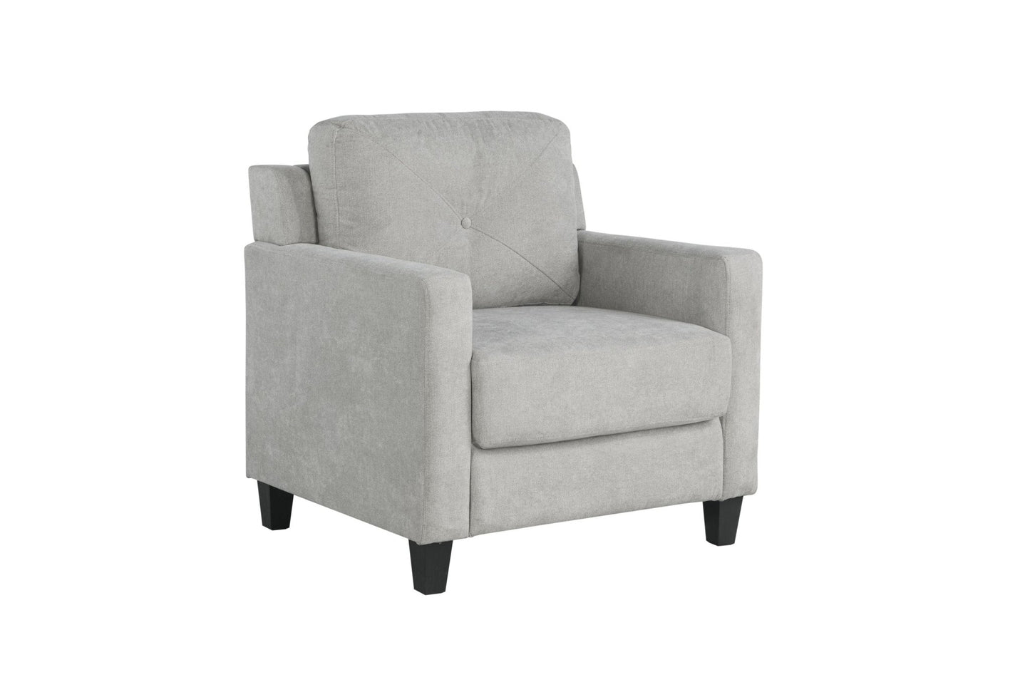 Horatio Taupe Chenille Chair - 1st Choice Furniture Direct