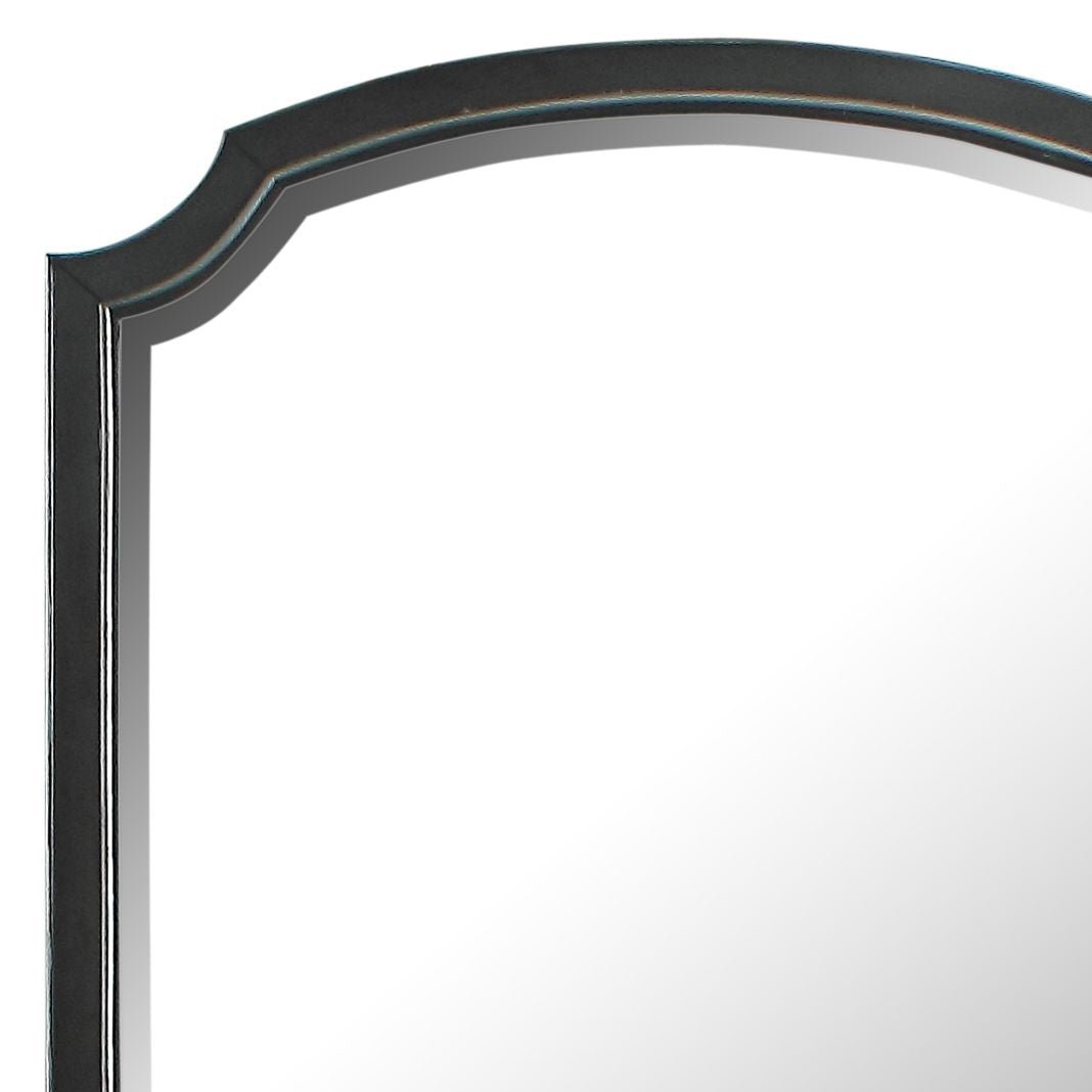 House Beatrice Charcoal Finished Mirror - 1st Choice Furniture Direct