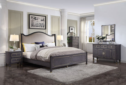 House Marchese Tobacco Finish Mirror - 1st Choice Furniture Direct