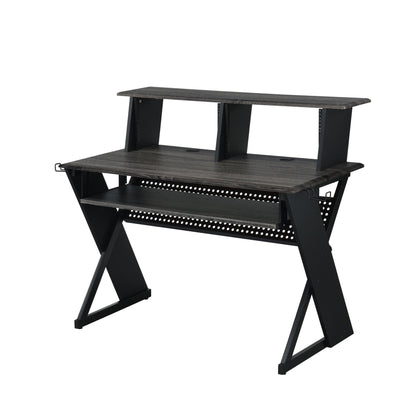 Humanity Black Finish Music Desk - 1st Choice Furniture Direct