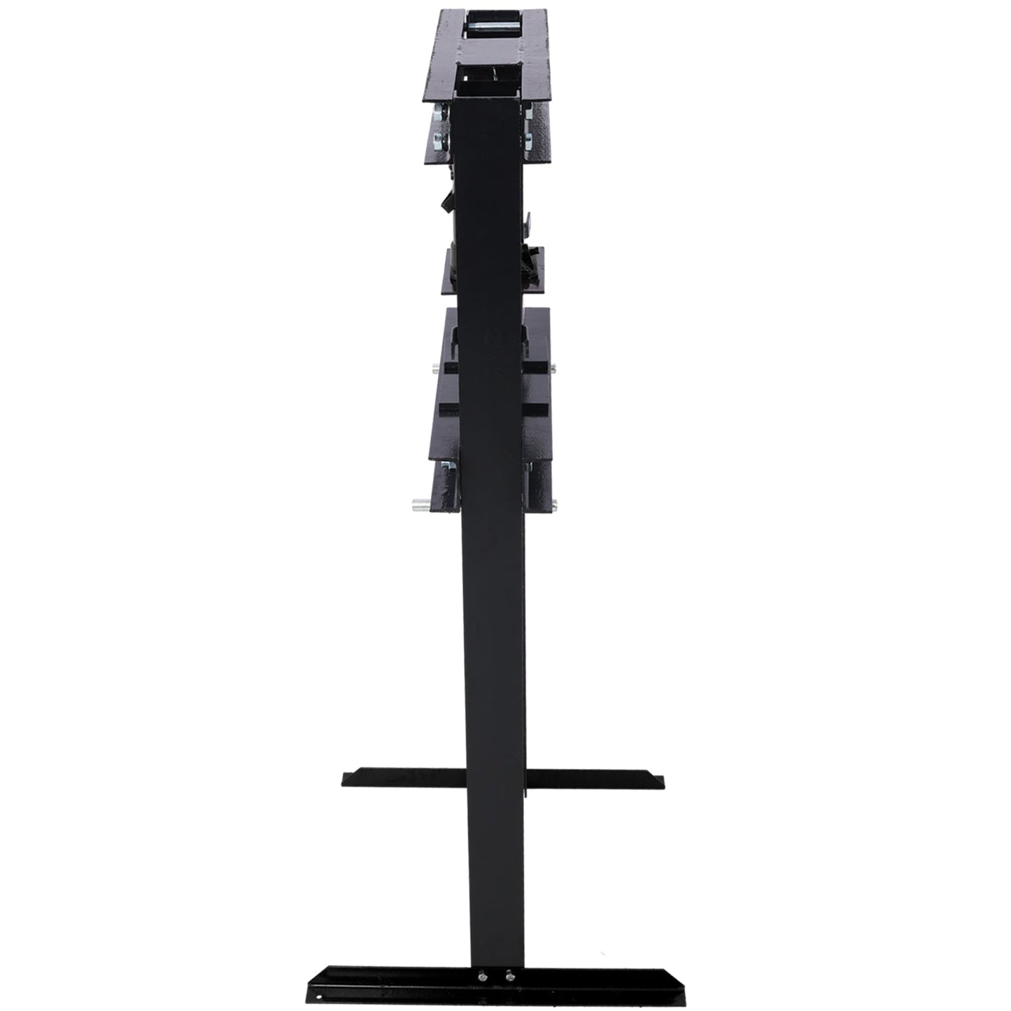 Hydraulic Shop Press ,12 - Ton Capacity , Floor Mount ,with Press Plates, H - Frame Garage Floor Press, Adjustable Working Table Height,black - 1st Choice Furniture Direct