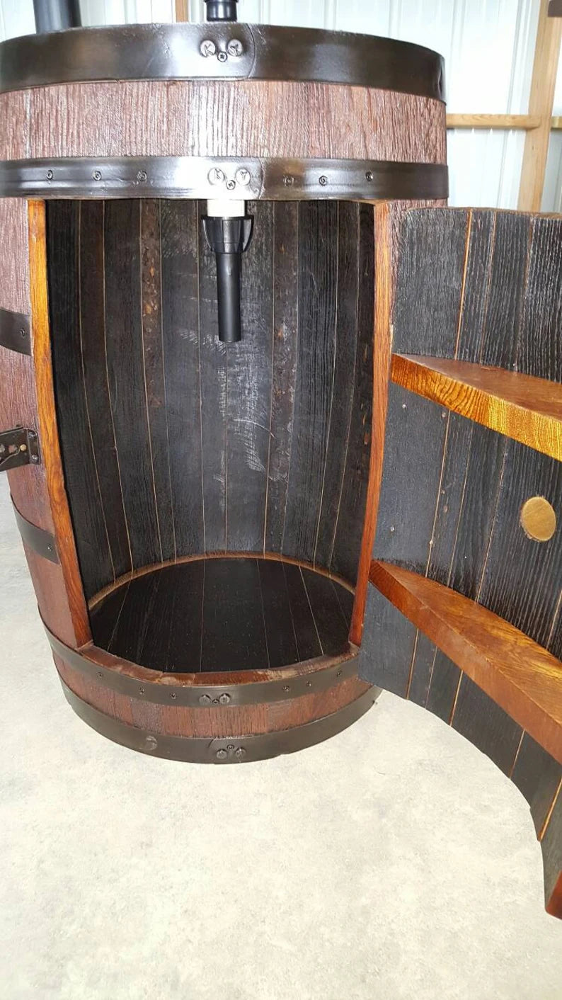 Whiskey Barrel Vanity - Made in the USA!