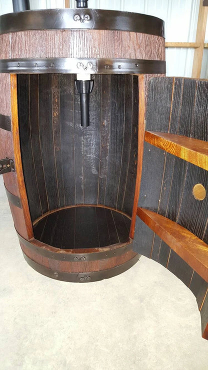 Whiskey Barrel Vanity - Made in the USA!
