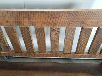 Handcrafted Reclaimed Barnwood Rustic Bench