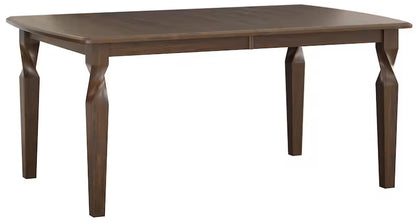Amish 7 Piece Hickory Dining Set | Solid Wood Farmhouse Table