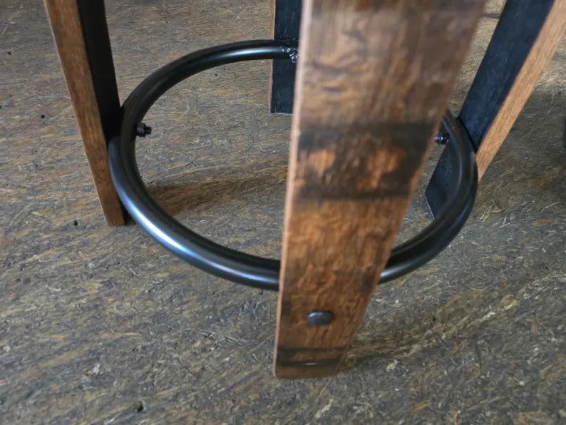 Handcrafted Whiskey Barrel Furniture – Rustic Reclaimed Oak Decor