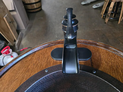 Whiskey Barrel Vanity - Made in the USA!