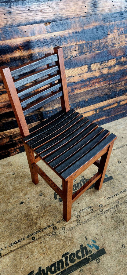 William Sheppee Premium Quality Rustic Whiskey Bar Dining Chair