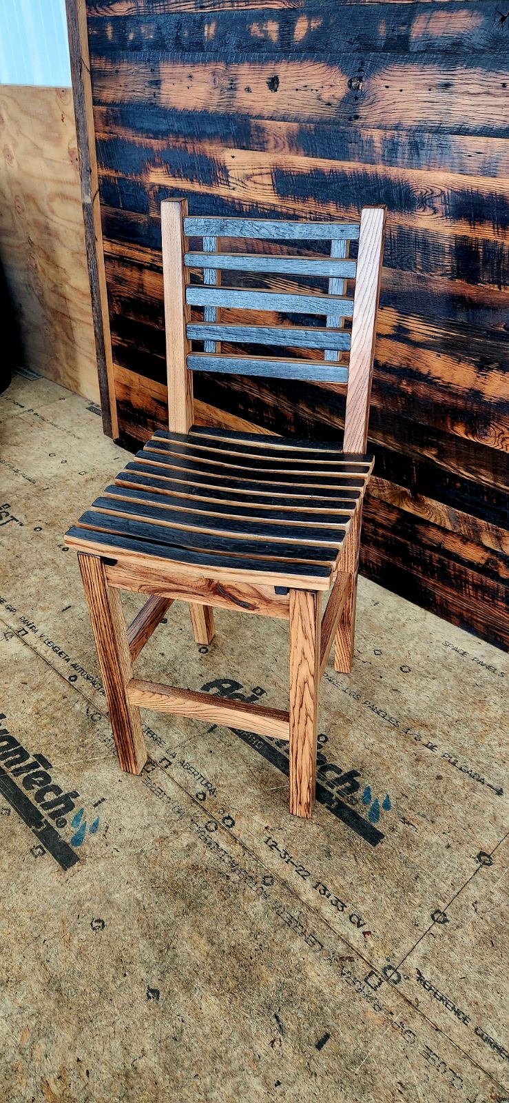 William Sheppee Premium Quality Rustic Whiskey Bar Dining Chair