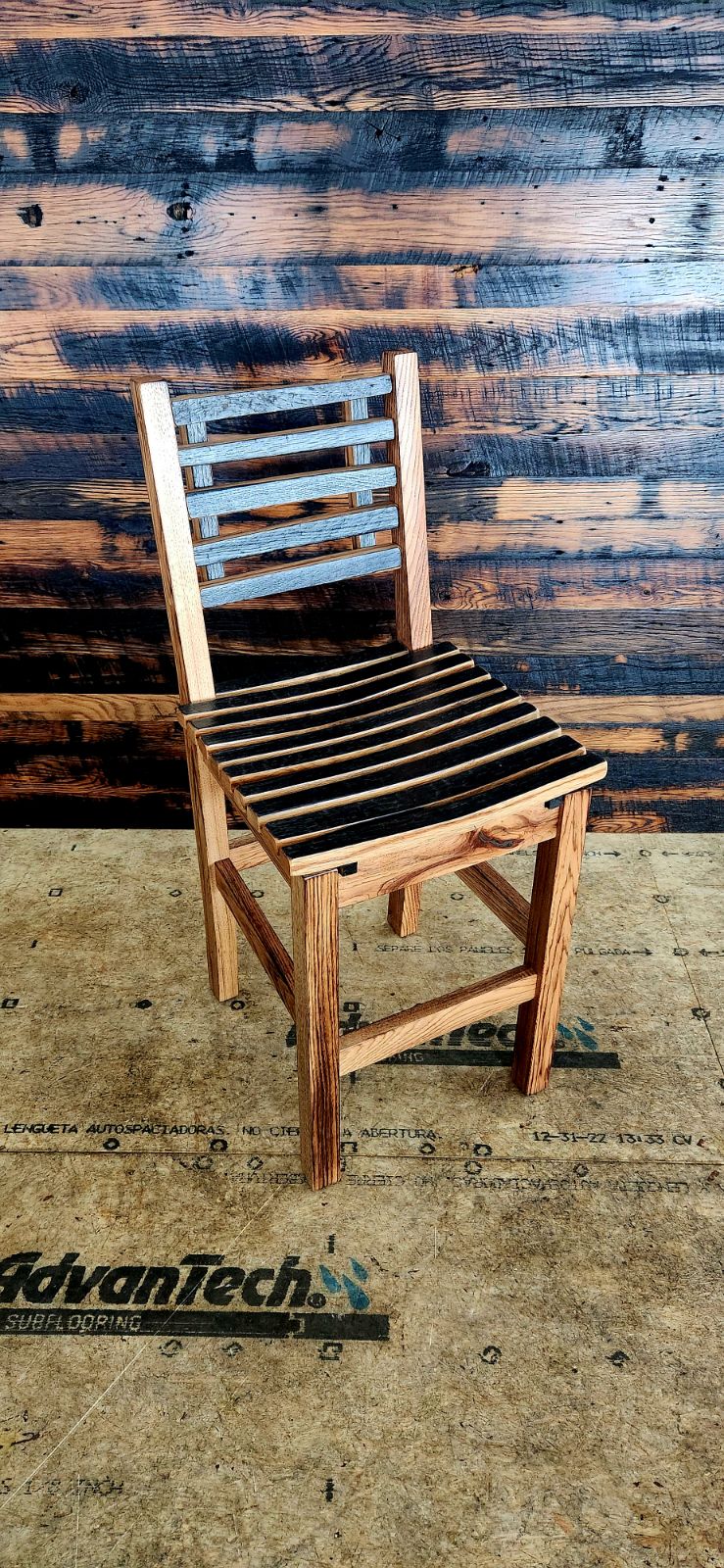 William Sheppee Premium Quality Rustic Whiskey Bar Dining Chair