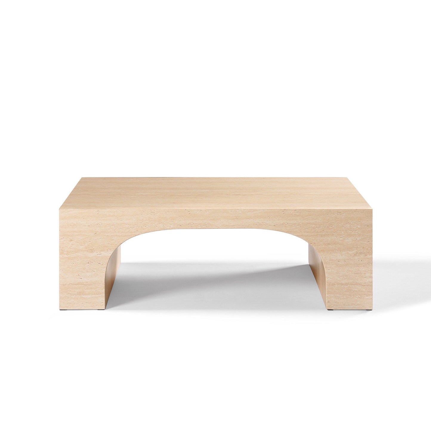 Inca Travertine Stone Coffee Table - 1st Choice Furniture Direct