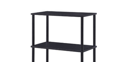 Industrial 4-Tier Bookcase | Metal & Wood Open Bookshelf - 1st Choice Furniture Direct