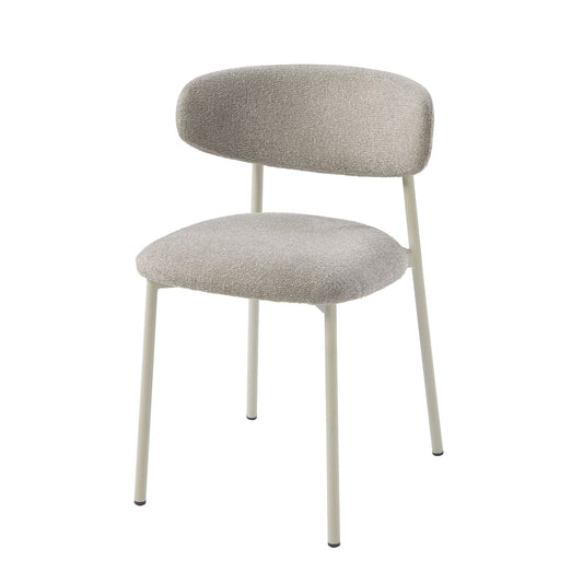Ingram Gray Finish Side Chair (Set of 2) - 1st Choice Furniture Direct