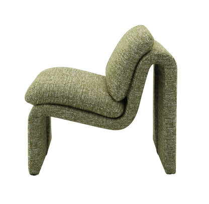 Innovative Elegance Jaeda Accent Chair in Curved Shape - 1st Choice Furniture Direct