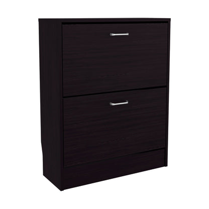 Inola Two - Door Shoe Rack Cabinet With Adjustable Shelves, Modern Storage Organizer - 1st Choice Furniture Direct