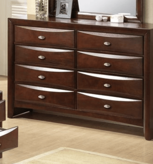 Ireland Espresso Finish Dresser - 1st Choice Furniture Direct