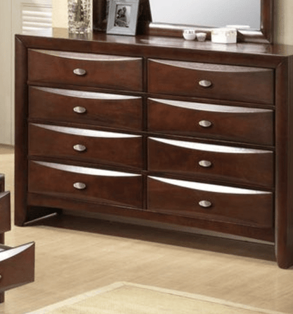 Ireland Espresso Finish Dresser - 1st Choice Furniture Direct