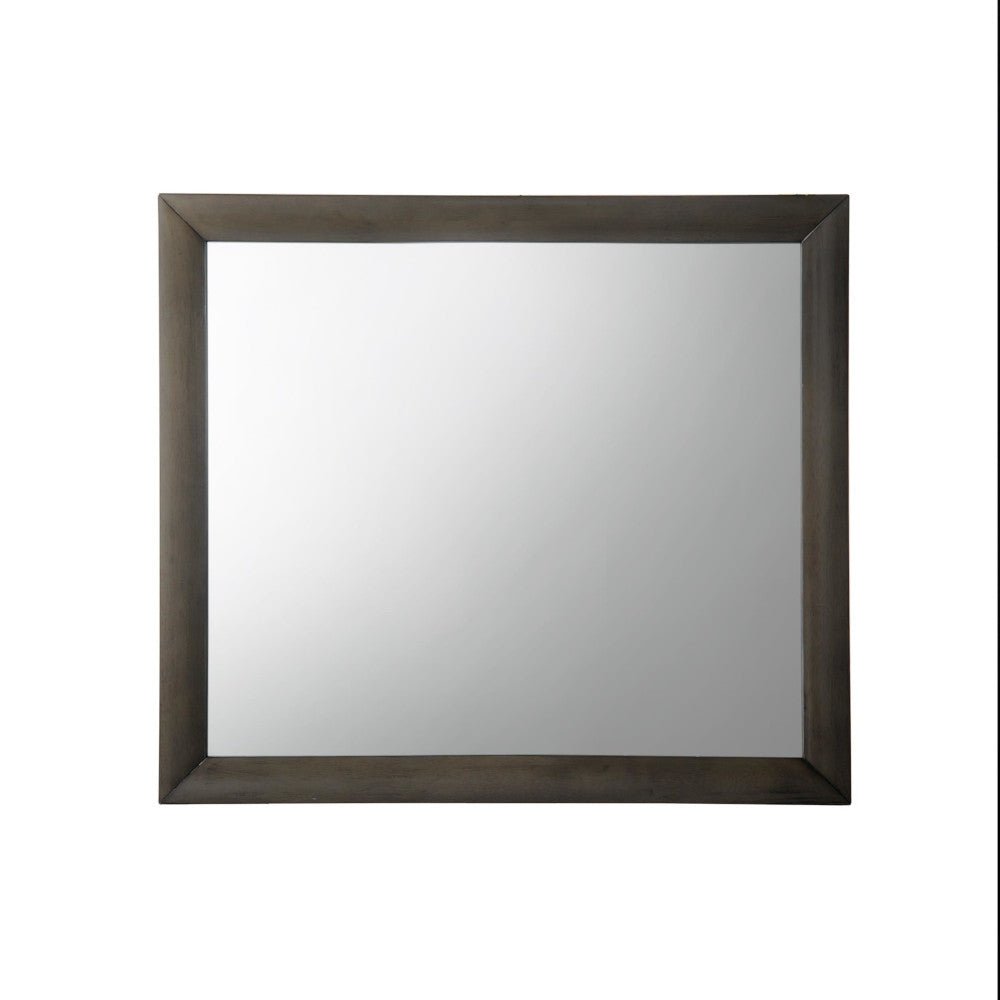 Ireland Gray Oak Finish Mirror - 1st Choice Furniture Direct