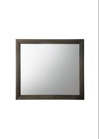 Ireland Gray Oak Finish Mirror - 1st Choice Furniture Direct