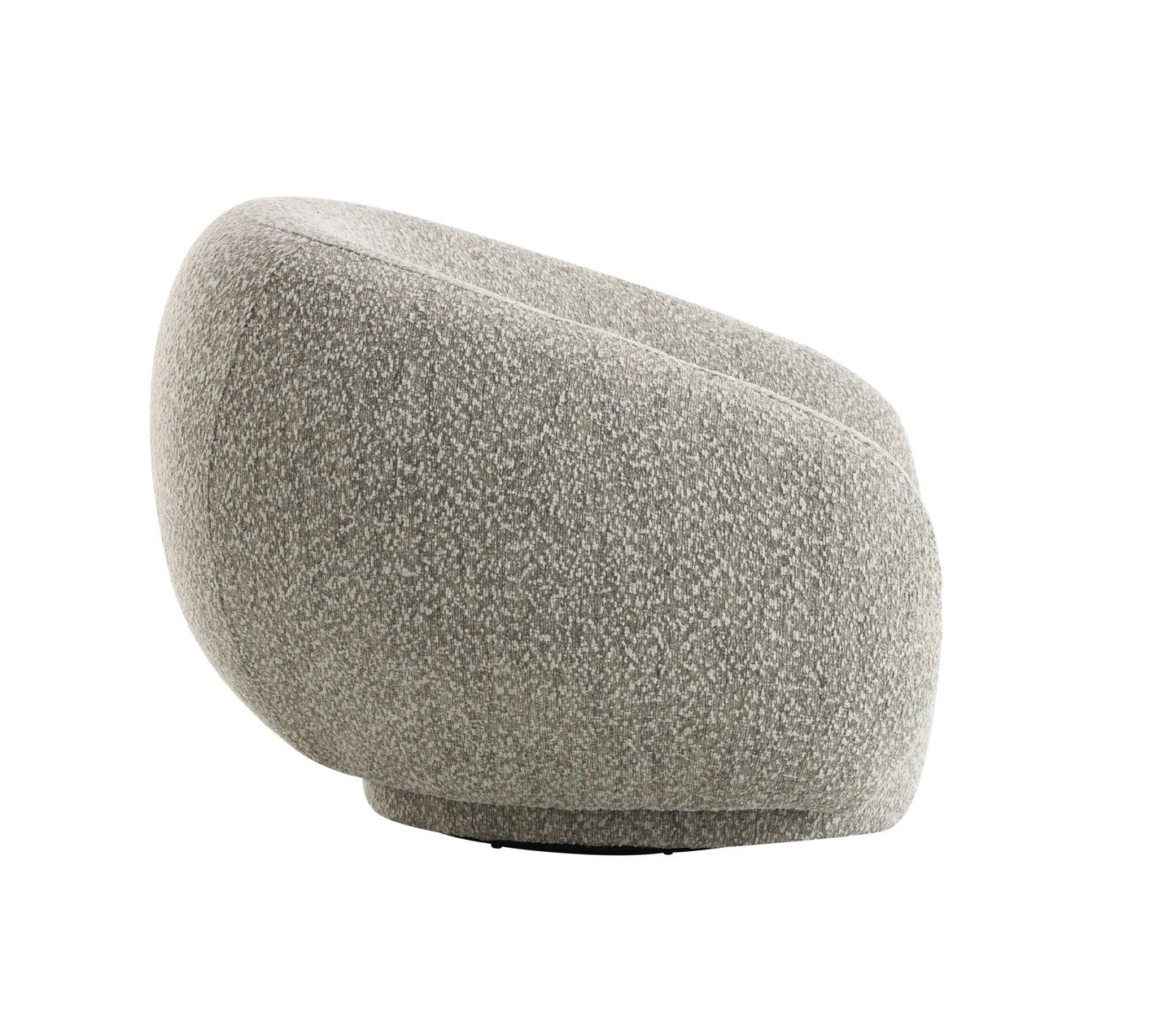 Isabel Brown Boucle Chair W/Swivel - 1st Choice Furniture Direct