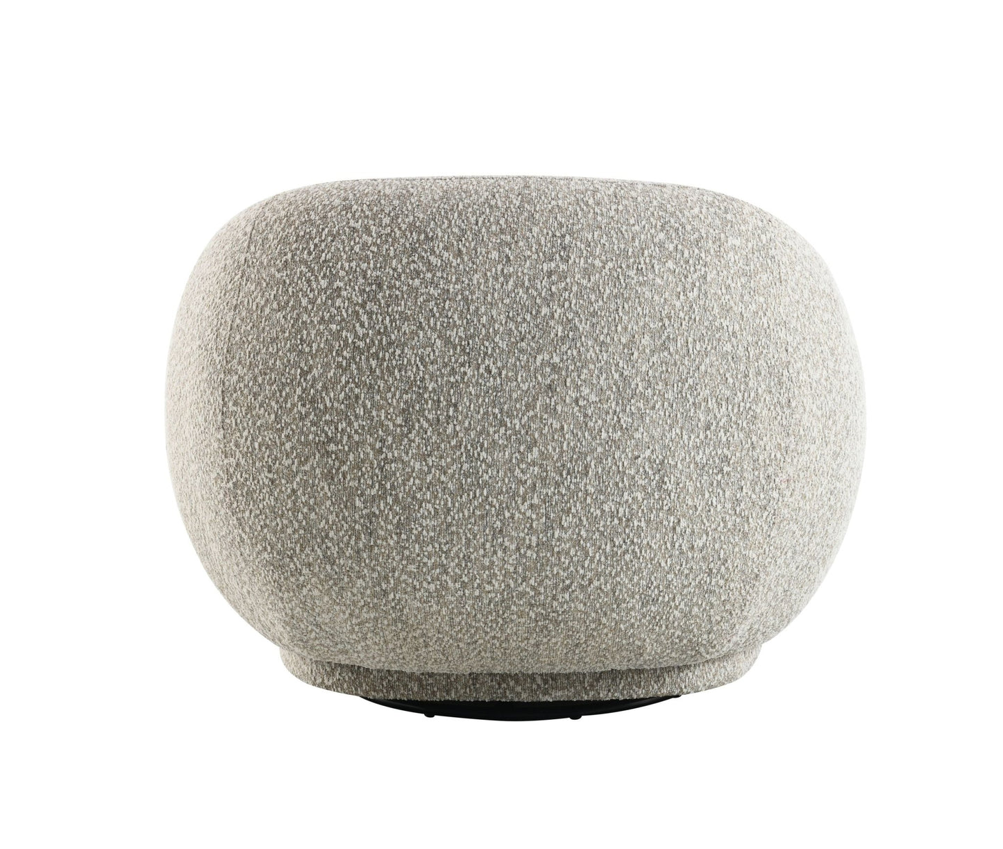 Isabel Brown Boucle Chair W/Swivel - 1st Choice Furniture Direct