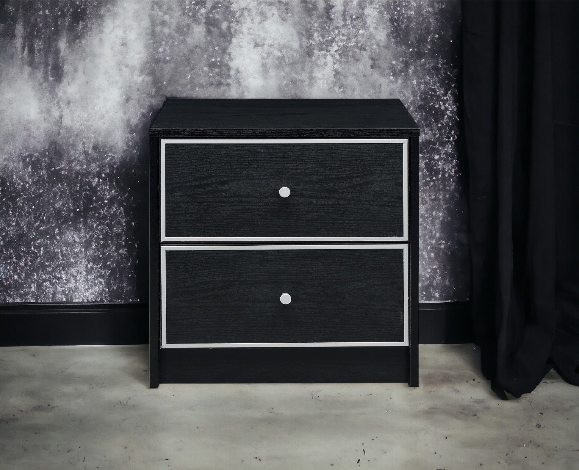 Jabir Black & Silver Accent Table with Variety & Selection - 1st Choice Furniture Direct