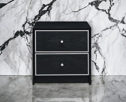 Jabir Black & Silver Accent Table with Variety & Selection - 1st Choice Furniture Direct