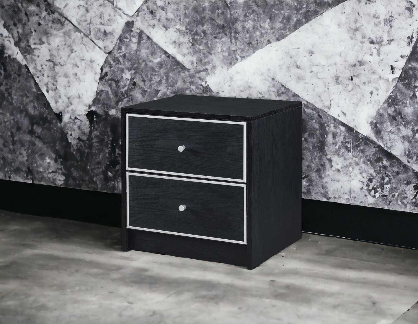 Jabir Black & Silver Accent Table with Variety & Selection - 1st Choice Furniture Direct