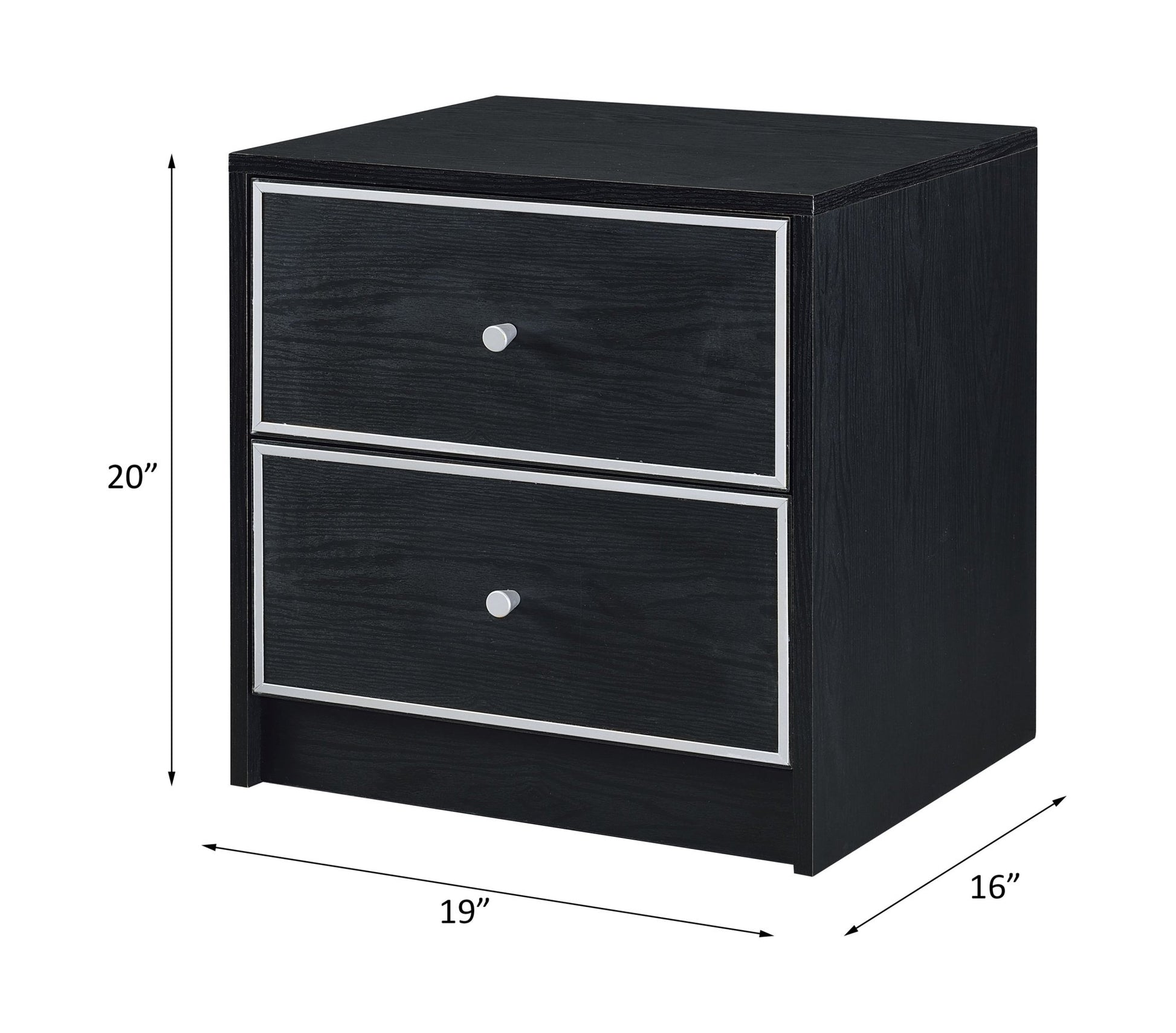 Jabir Black & Silver Accent Table with Variety & Selection - 1st Choice Furniture Direct