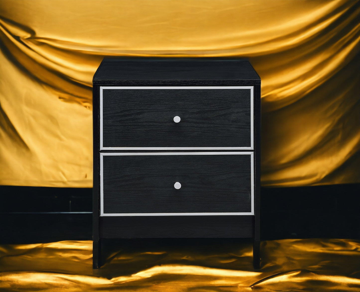 Jabir Black & Silver Accent Table with Variety & Selection - 1st Choice Furniture Direct