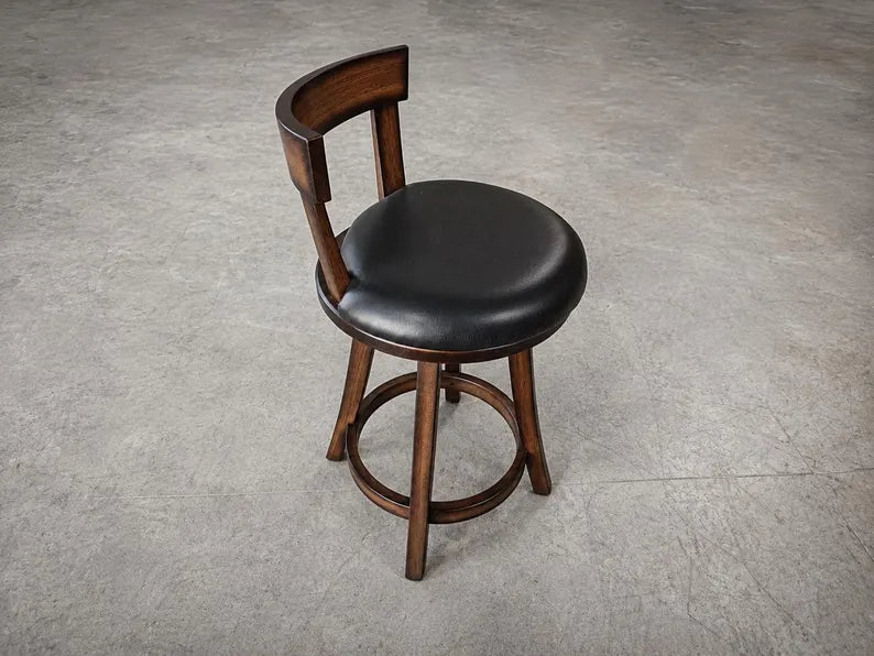 Jack Daniel's Whiskey Barrel Pub Table | 54" Rustic Hickory Top - 1st Choice Furniture Direct