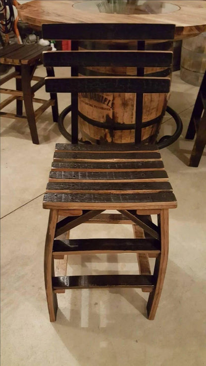 Jack Daniel’s Whiskey Barrel Pub Table Set with 4 Chairs | Amish Made - 1st Choice Furniture Direct