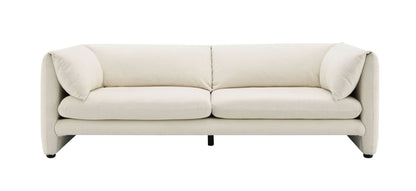 Jaeda Beige Boucle Sofa - 1st Choice Furniture Direct