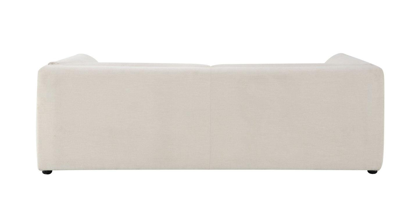 Jaeda Beige Linen Sofa for Living Room Comfort - 1st Choice Furniture Direct