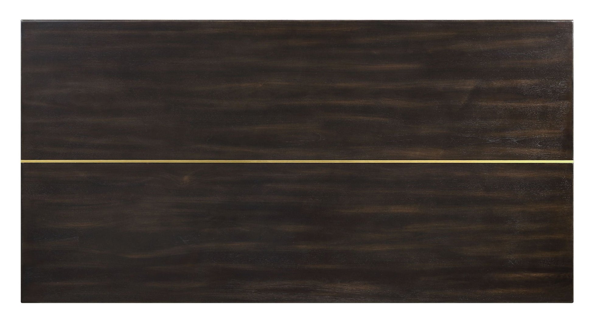 Jaramillo Gold & Rustic Espresso Finish Dining Table - 1st Choice Furniture Direct