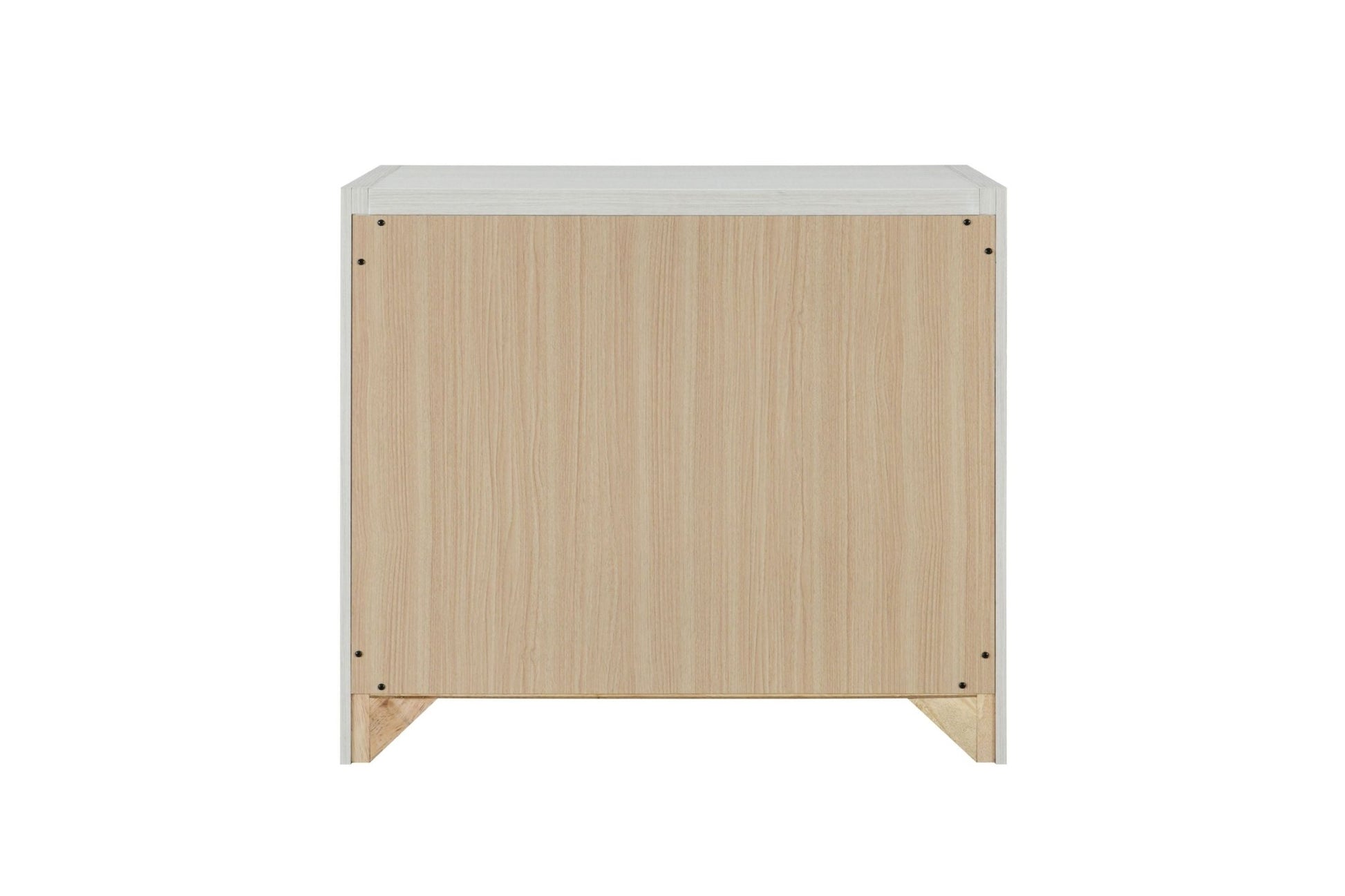 Jehoram Beige Nightstand, No Assembly Required - 1st Choice Furniture Direct