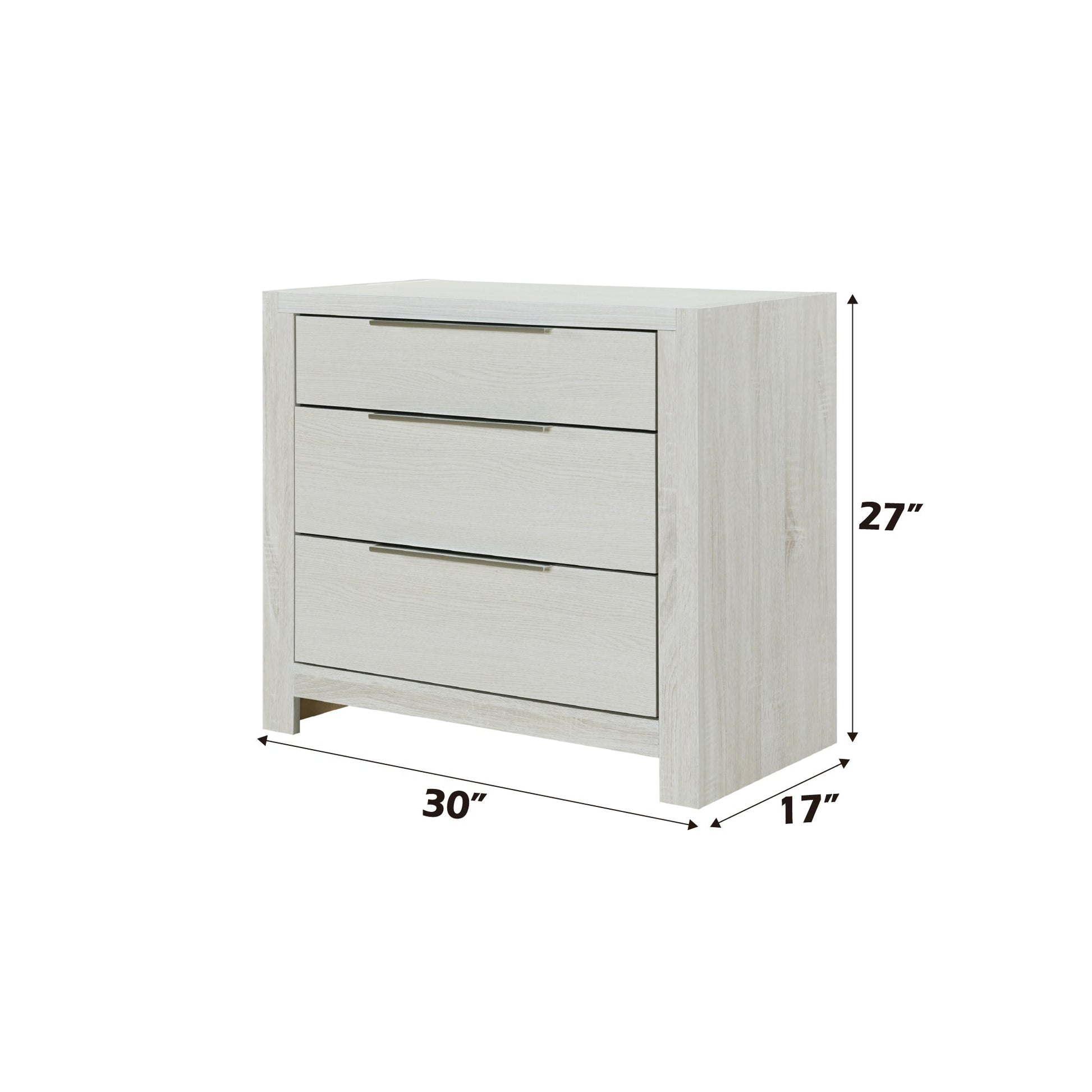 Jehoram Beige Nightstand, No Assembly Required - 1st Choice Furniture Direct