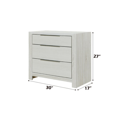 Jehoram Beige Nightstand, No Assembly Required - 1st Choice Furniture Direct