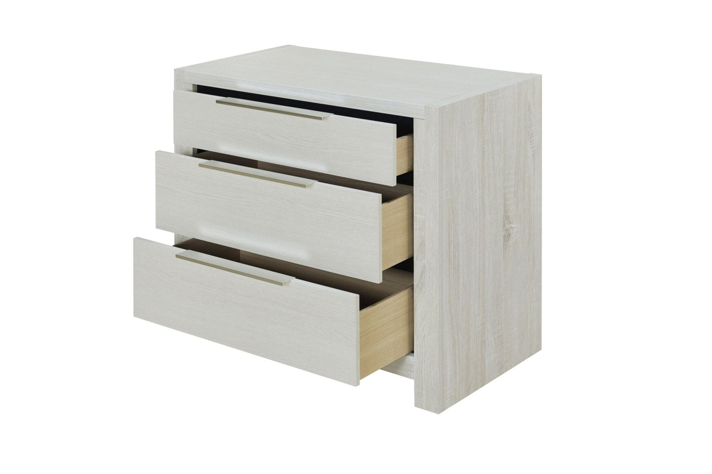 Jehoram Beige Nightstand, No Assembly Required - 1st Choice Furniture Direct