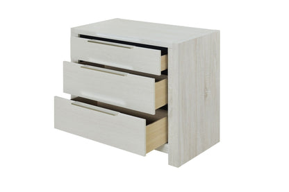 Jehoram Beige Nightstand, No Assembly Required - 1st Choice Furniture Direct