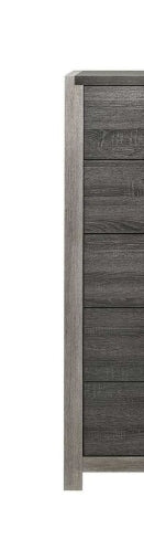 Jehoram Gray Finish Chest - 1st Choice Furniture Direct