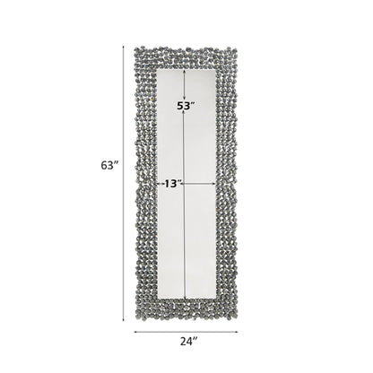 Kachina Mirrored & Faux Gems Accent Mirror - 1st Choice Furniture Direct