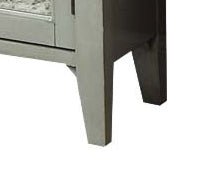 Kacia Antique Gray Finish Console Cabinet - 1st Choice Furniture Direct