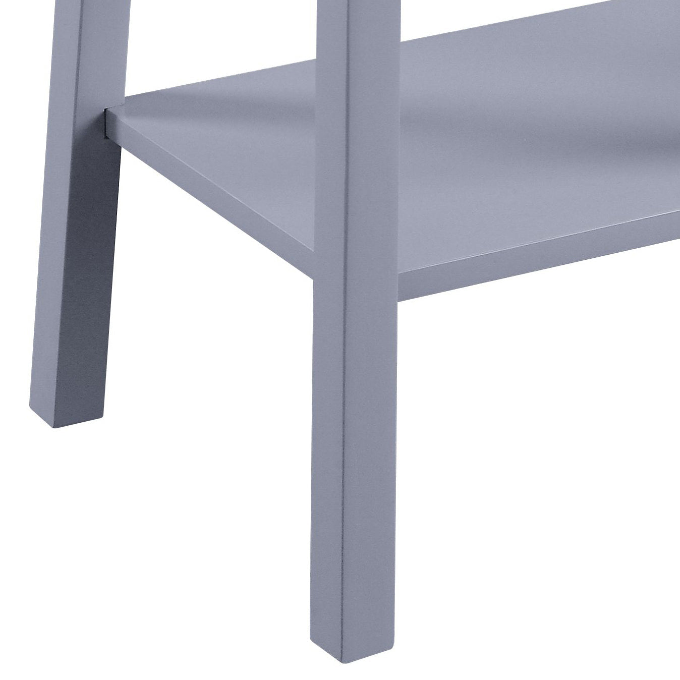Kaife Gray Accent Table with Display and Utility Function - 1st Choice Furniture Direct