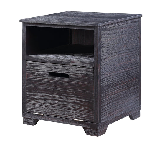 Kamilia Antique Black Finish End Table - 1st Choice Furniture Direct