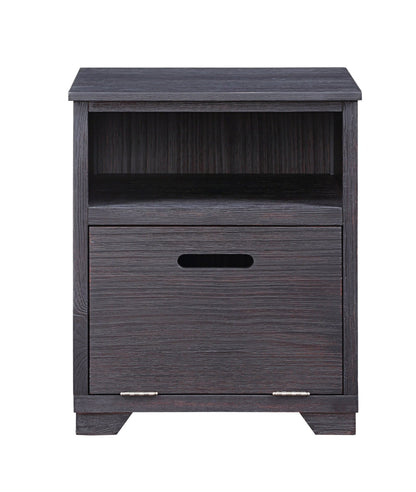 Kamilia Antique Black Finish End Table - 1st Choice Furniture Direct