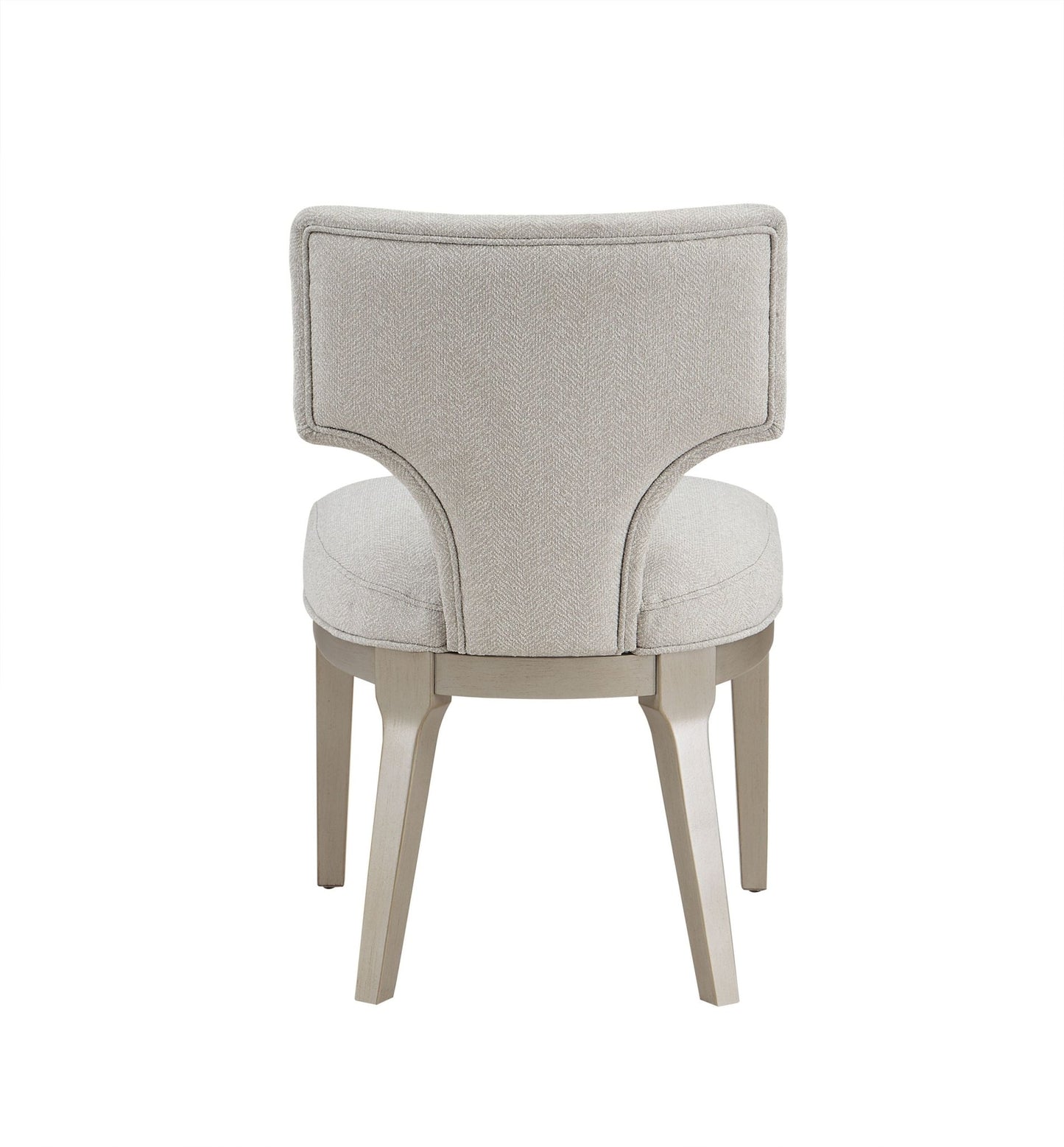 Kasa Linen & Champagne Finish Side Chair (Set of 2) - 1st Choice Furniture Direct